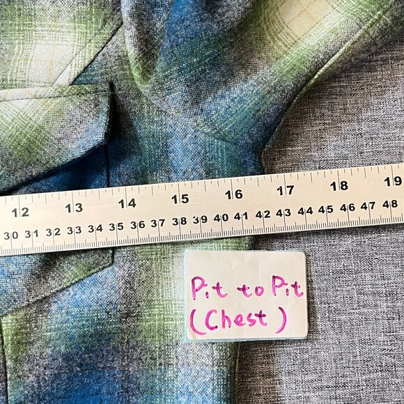 Pendleton Canyon 100% Virgin Wool Snap Button Western Shirt - Women's Size XS - Picture 7 of 10